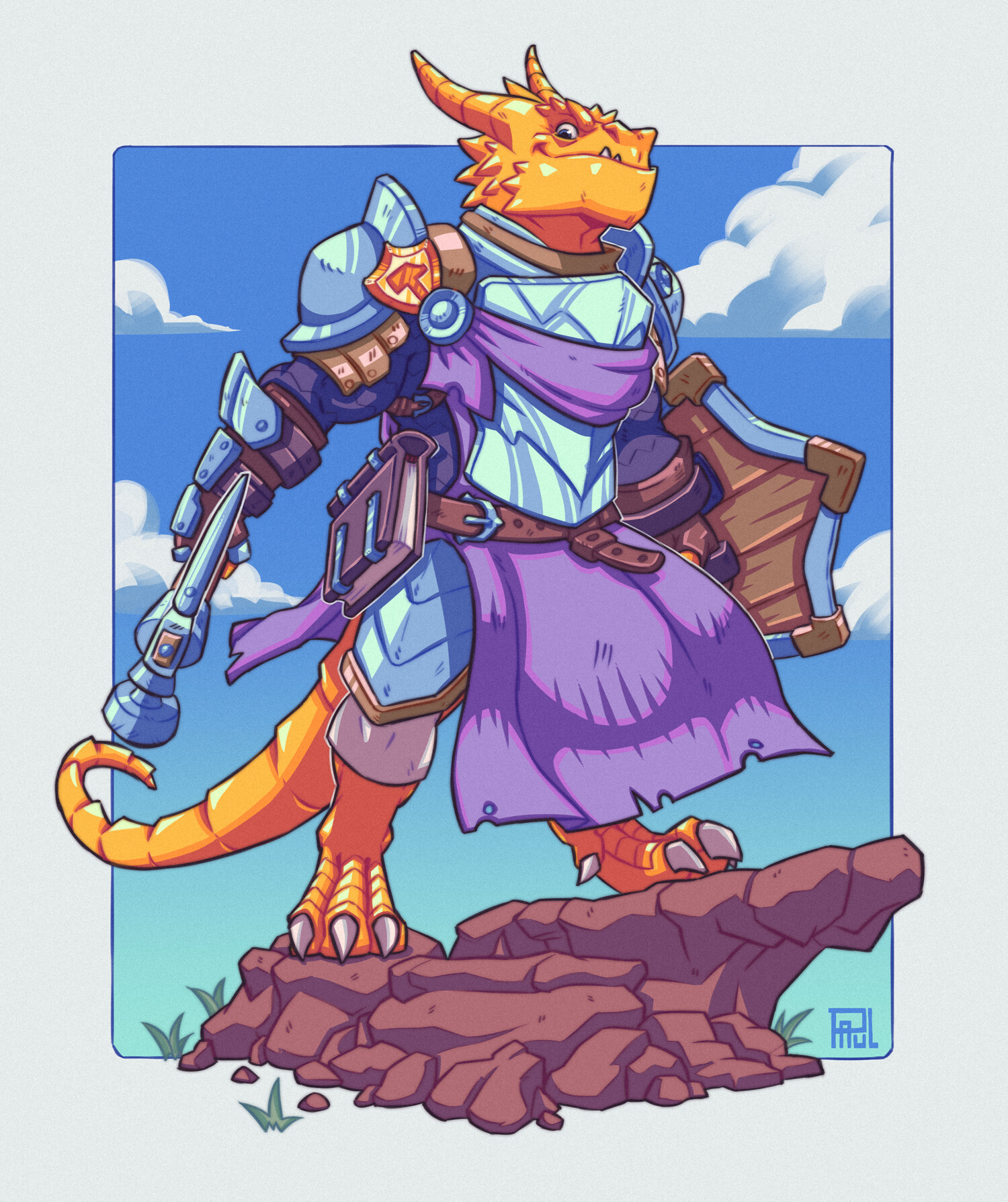 Character design by Paul Pereda